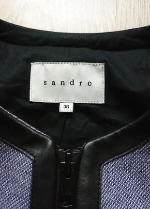 Пиджак жакет sandro оригинал размер s 363 фото