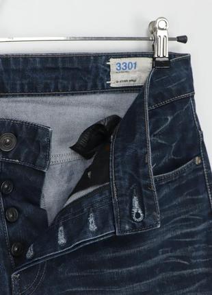 Чоловічі штани джинси g-star raw 3301 оригінал [ 33x34 ]2 фото