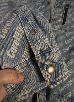 Джинсовка джинсова куртка в стилі 90их джинсівка2 фото