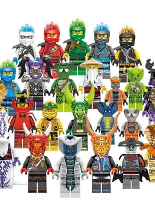 Набор фигурок лего ниндзяго lego ninjago, 24 шт1 фото