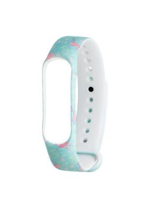 Ремешок для xiaomi mi band 3 / 4 pattern