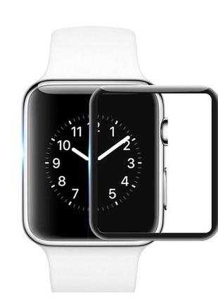 Захисна плівка apple watch 42 mm (0.2 мм, 3d чорна) polycarbone