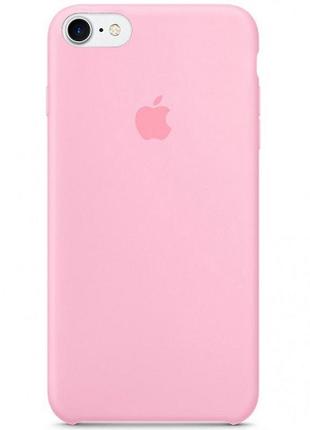 Silicone case for iphone 7/8/se 2020 ( 6) light pink