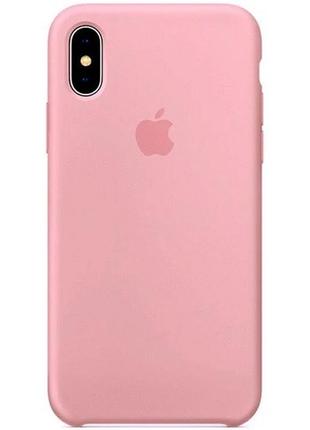 Silicone case for iphone x/xs ( 6) light pink