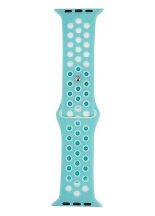 Ремінець для apple watch band silicone nike + protect case 44mm