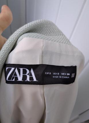 Двубортный пиджак жакет zara10 фото