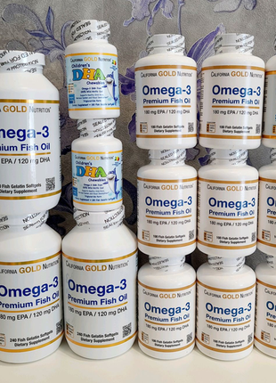 Омега-3, риб'ячий жир преміальної якості