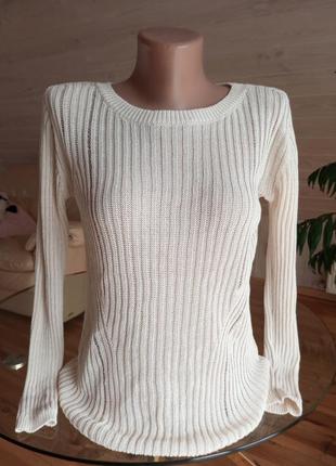 Котонновый свитер1 фото