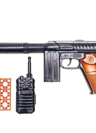 Іграшковий автомат "m60" golden gun 253gg із пістонами3 фото