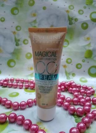 Eveline magical cc cream fluid no. 52 персик, 53 бежевый 30 мл