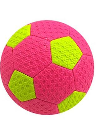 М'яч футбольний дитячий 2027 розмір no 2, діаметр 14 см (pink)1 фото
