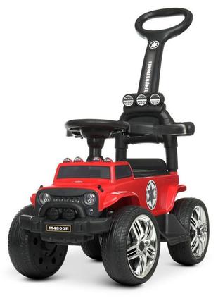 Дитячий електромобіль bambi racer m 4800e-3 з батьківською руч...