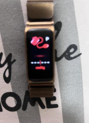 Смарт годинник smart mioband pro gold4 фото
