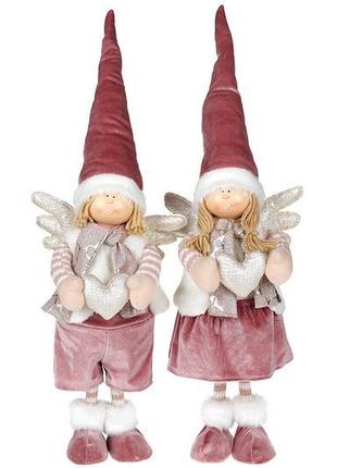 М'яка іграшка ангел, 65см, 2 види: дівчинка та хлопчик, колір ...