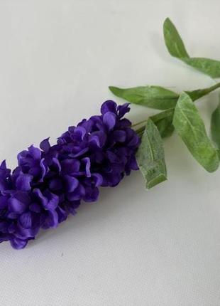 Гілка гіацинта штучна для декору квіти для декорування l стебл...3 фото