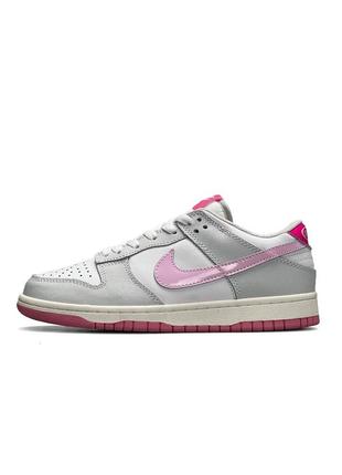 Жіночі кросівки nike sb dunk low 520 pink puck1 фото