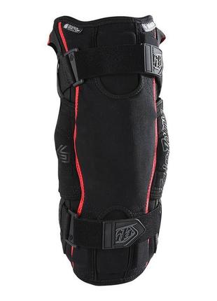 Вело наколінники tld 6400 knee brace [black] розмір 2x