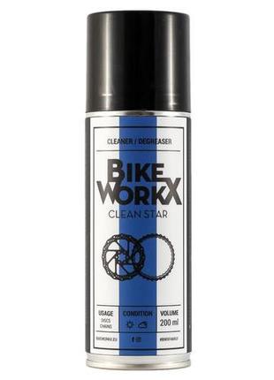 Очищувач bikeworkx clean star спрей 200 мл