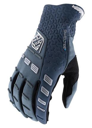 Рукавички вело tld swelter glove [charcoal] розмір sm