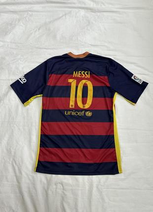 Мужская футболка fcb messi 10 😍2 фото