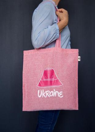 Сумка шопер «ukraine», екосумка патріотична2 фото