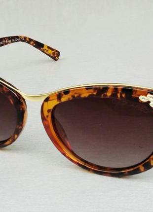 Dsquared очки женские солнцезащитные коричневые тигровые с градиентом2 фото