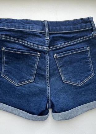 Набор на 122 джинсовые шорты h&amp;m+блуза next5 фото