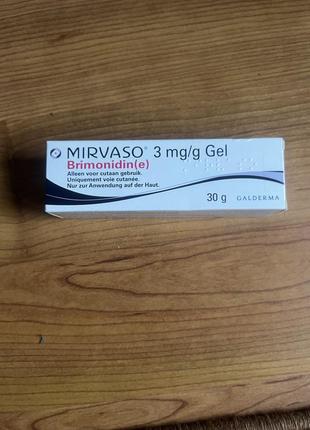 Mirvaso 3 mg/g gel brimonilin (e)1 фото