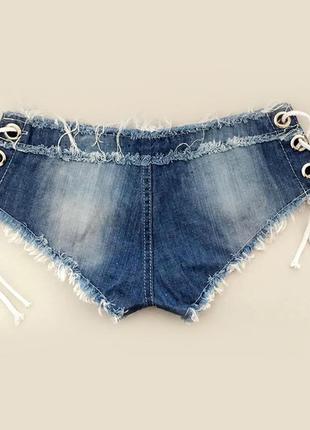 Міні шорти джинсові жіночі сексуальні м6 фото