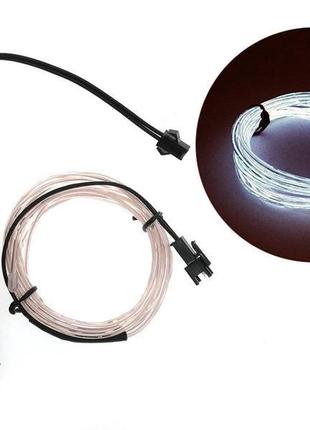 Світлодіодна неонова стрічка з контролером apluses 3 м білий4 фото