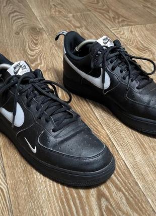 Мужские кроссовки nike air force 1 07 lv8 ut black