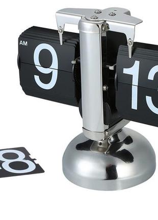 Перекидні годинник flip clock білий8 фото