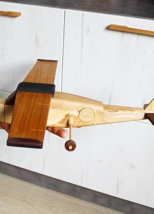 Древесный самолет, модель самолета4 фото