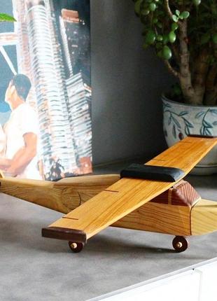 Древесный самолет, модель самолета9 фото