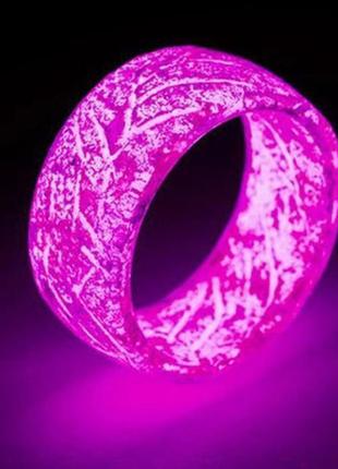 Флуоресцентне кільце rainbow розмір 11 рожевий5 фото