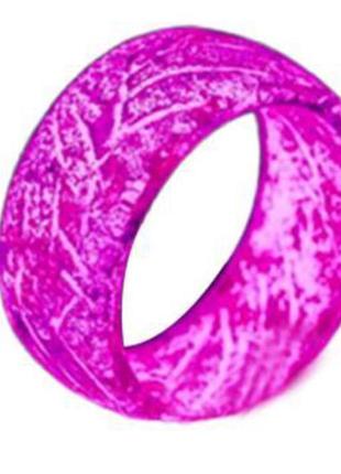 Флуоресцентне кільце rainbow розмір 11 рожевий6 фото