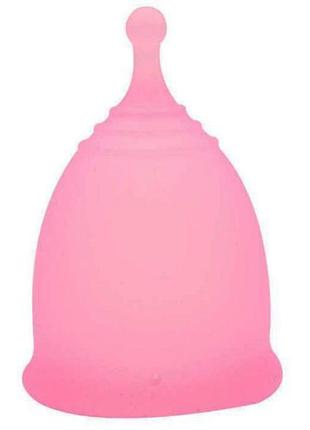 Менструальна чаша lotus l рожевий4 фото