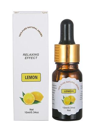 Ефірна олія лимон net 10 мл з піпеткою lemon2 фото