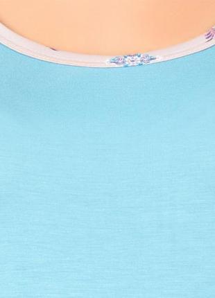Піжама наталюкс жіноча s блакитний2 фото