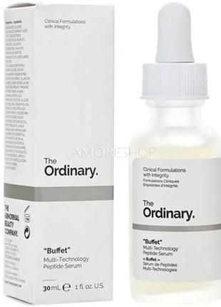 The ordinary buffet multi-technology peptide serum.   пептидна сироватка для обличчя1 фото