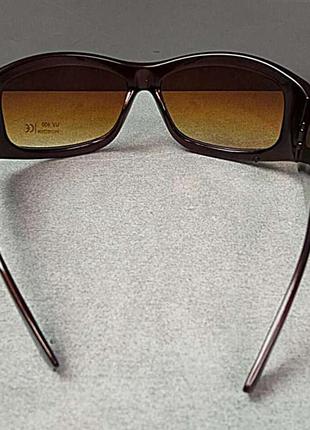 Сонцезахисні окуляри б/у сонцезахисні окуляри коричневі3 фото