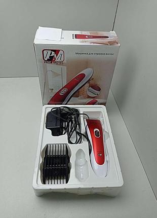 Машинка для стриження волосся тример б/у promotec pm-3521 фото