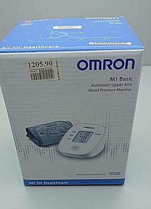 Тонометр б/у omron m1 basic