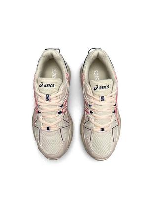 Женские кроссовки asics gel - kahana 8 new beige pink5 фото