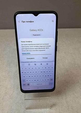 Мобільний телефон смартфон б/у samsung galaxy a02s 3/32gb