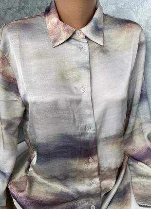 Шикарна блузка сорочка2 фото