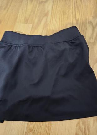 Черная юбочка для занятий по спорту5 фото