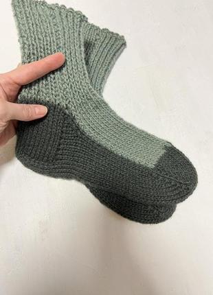 Шкарпетки вʼязані із 100% вовни2 фото