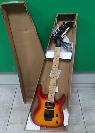 Електрогітара бас-гітара б/у kramer striker custom fr-424cm