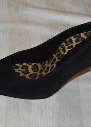 Туфлі човники замш betty barclay розмір 38 39, туфлі замш